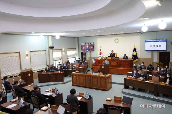 제287회 함안군의회 정례회 제2차 본회의 개의