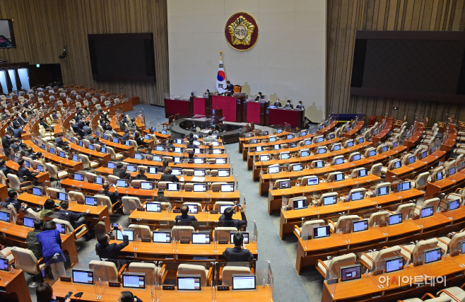 [포토] 이상민 해임건의안 국회 통과…野 단독처리