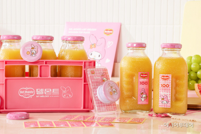 롯데칠성x산리오캐릭터즈 굿즈(마이멜로디)