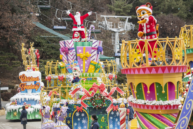 에버랜드 블링블링 X-mas 퍼레이드 (1)