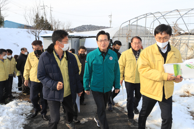 폭설 피해 현장점검(1)