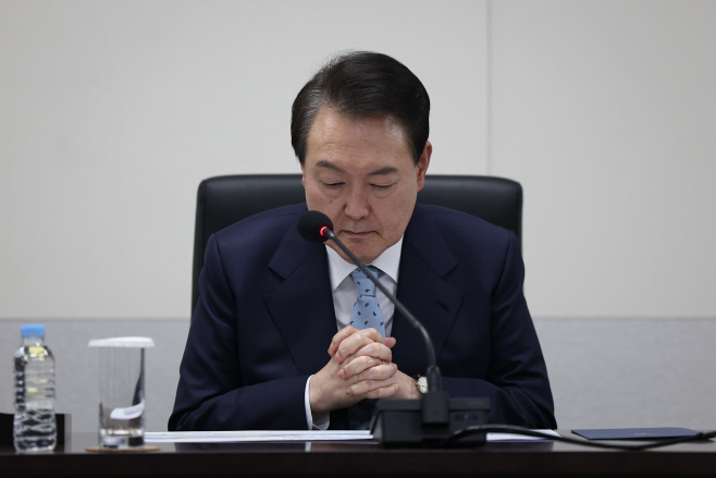 NSC 상임위 참석한 윤석열 대통령
