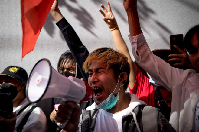 THAILAND-MYANMAR-POLITICS <YONHAP NO-8302> (AFP)