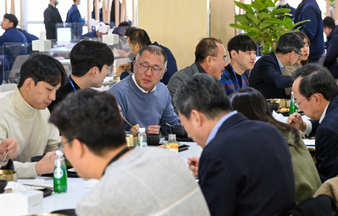현대차그룹 신년회 정의선 회장