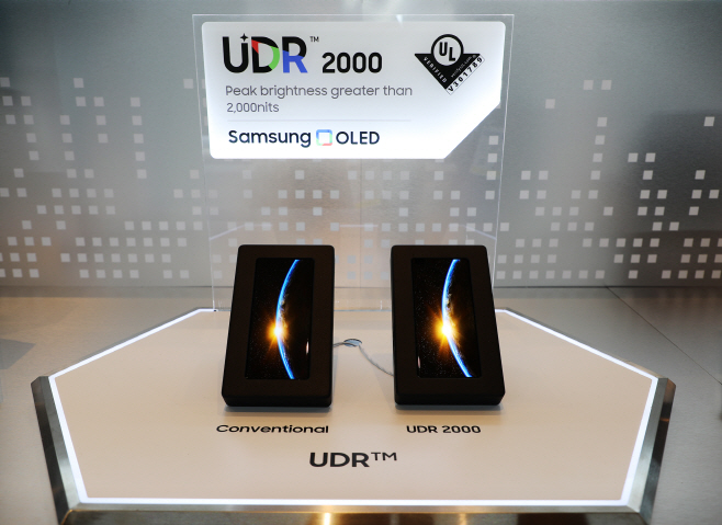 사진1. 삼성디스플레이_UL UDR 마크 획득