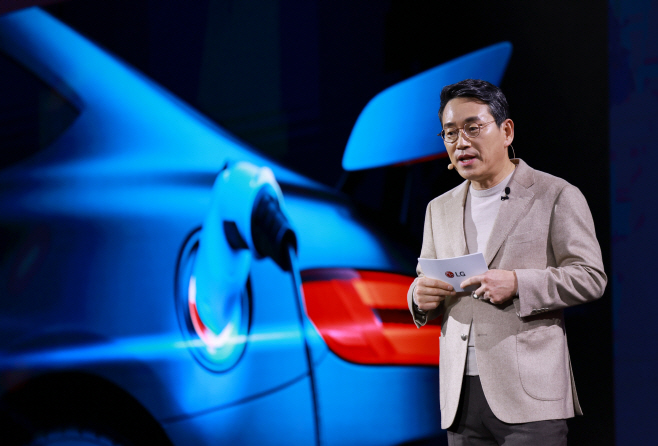 LG전자, CES 2023 프레스 컨퍼런스<YONHAP NO-0318>