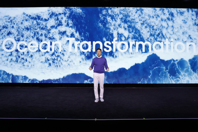 [이미지] CES 2023 HD현대 프레스 컨퍼런스 정기선 대표 (2)