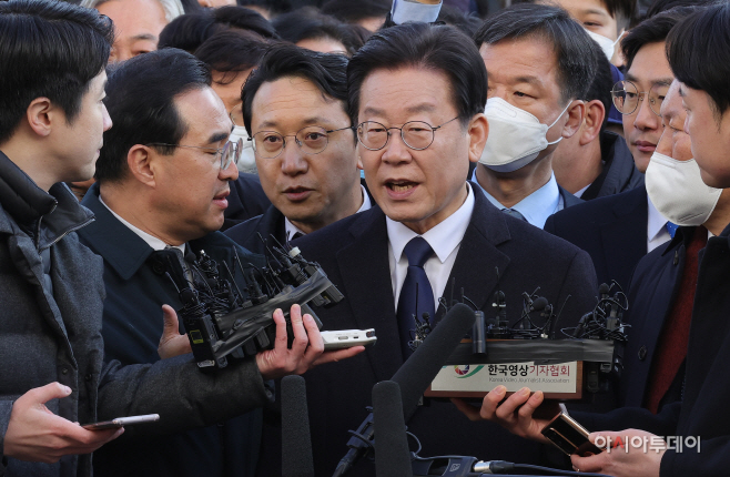 이재명 더불어민주당 대표, 검찰 출석