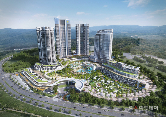롯데리조트(예정) 및 울산 롯데캐슬 블루마리나 생활숙박시설