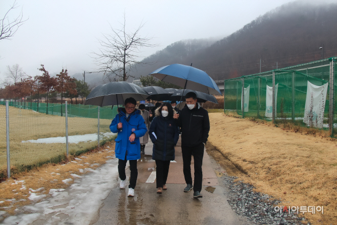 남양주시의회, 가평,화천 파크골프장