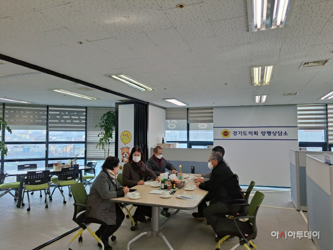 박명숙 의원, 정담회 개최