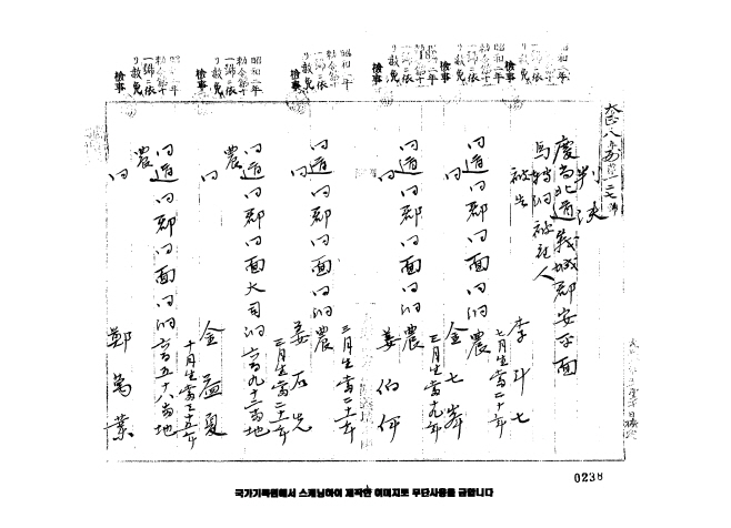 01-3의성군제공 강백이, 강석선 일제법원 판결문
