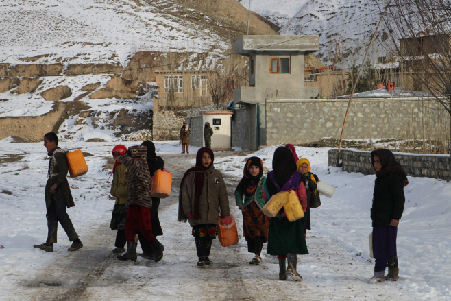 AFGHANISTAN-WEATHER <YONHAP NO-0224> (AFP)