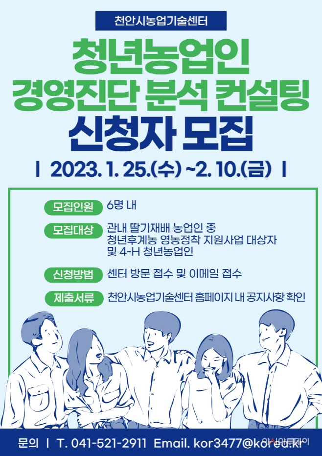 농촌지원과(청년농업인 경영진단.