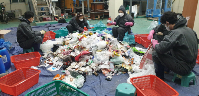 안성시, 시민과 함께하는 생활쓰레기 성상조사
