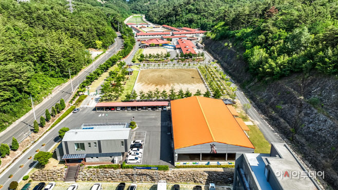 드론촬영_0131 함안군 승마공원,