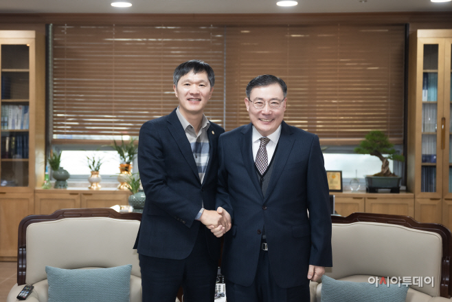 남양주시의회 의장 장애인 체육회 수석 부회장 접견