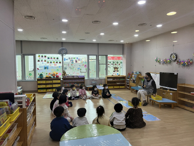 어린이집 교육활동 모습/제공=포항시