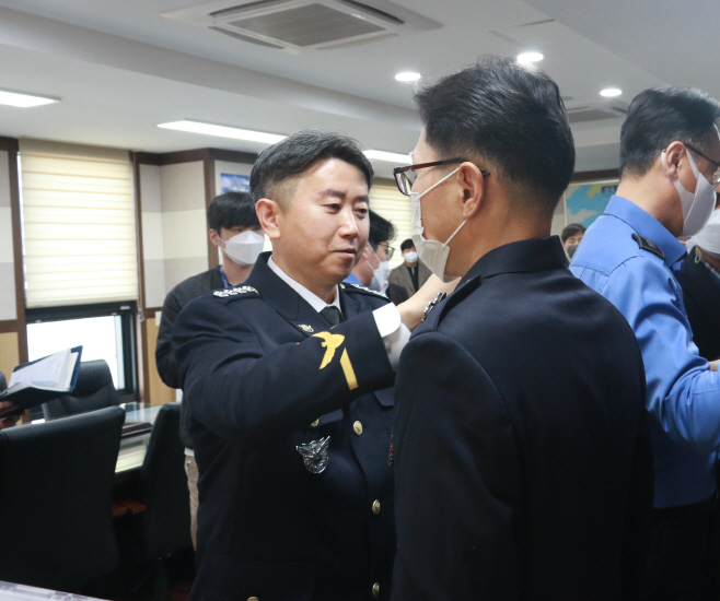 평택해경, 경찰관 승진 임용식 가져