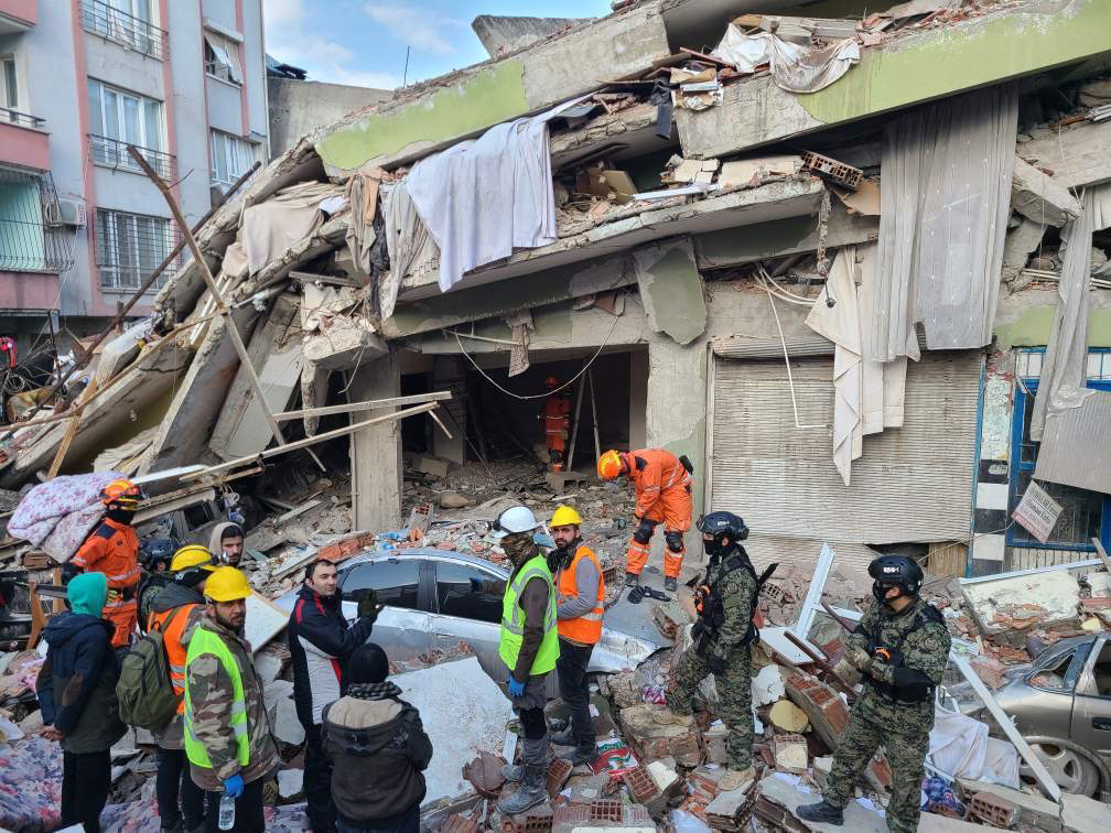 [포토] 튀르키예 인명구조 나선 대한민국 긴급구호대