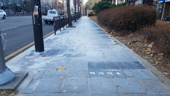 고양특례시 대형보도블록 보행로/제공=고양특례시