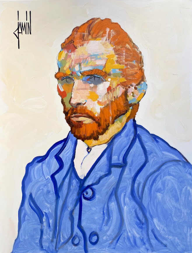 12. Van Gogh 자화상 2022 116x89cm