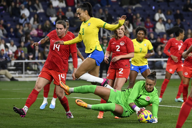 Brazil Canada Soccer