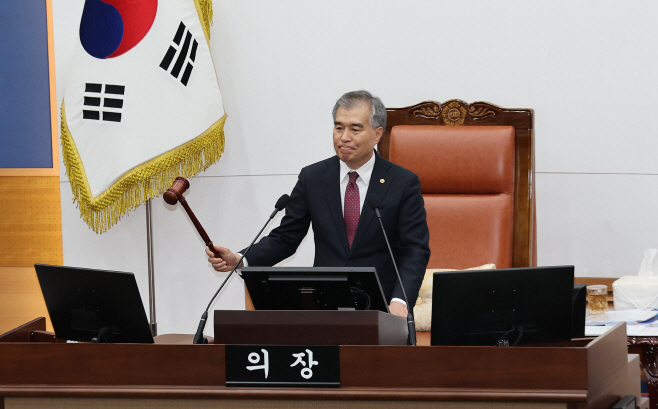 서울시의회 제315회 정례회<YONHAP NO-3155>