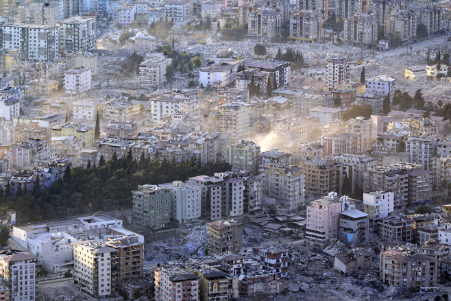 TURKEY-SYRIA-QUAKE <YONHAP NO-0922> (AFP)