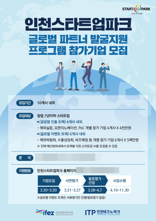 230221 관련 포스터(글로벌 파트너 발굴 지원 프로그램)