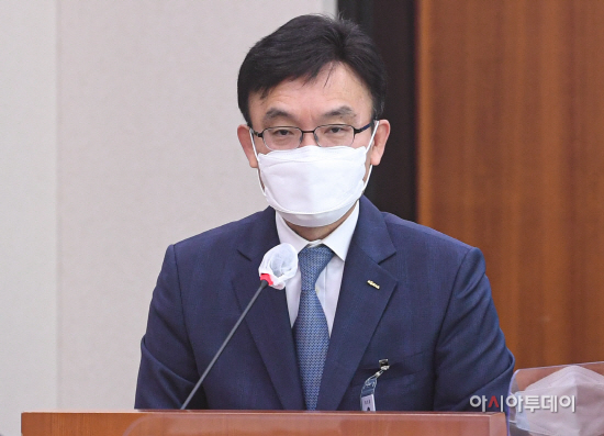 [포토]국회 국토위 전체회의 인사말하는 나희승 코레일 사장