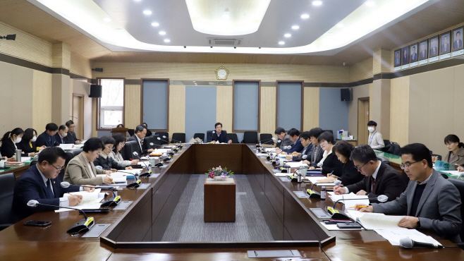 평택시의회, 2월 정기 의원간담회 개최
