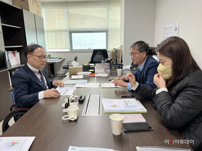 박재용 의원, 경기도 휠체어 가방 지원 사업 관련 정담회