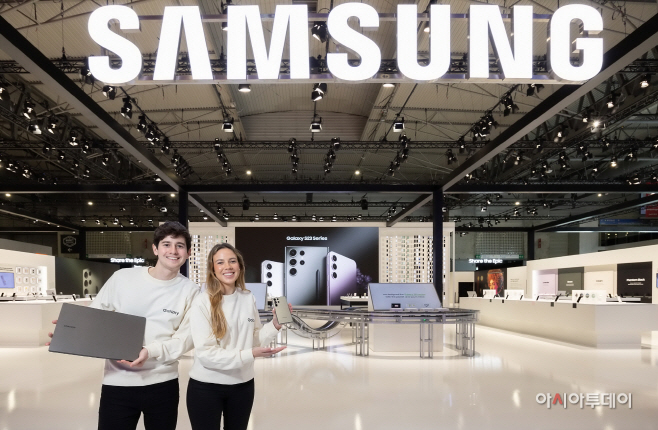삼성전자 MWC 2023 개막 (2)