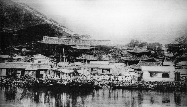 여수항 1907년 여수항, 대한제국 당시 구항