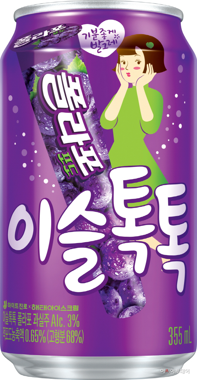 [하이트진로 사진자료] 이슬톡톡 폴라포 제품 이미지