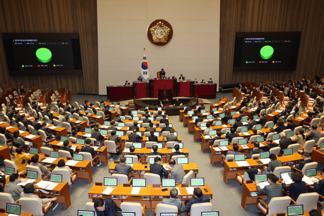 정부조직법 일부개정 법률안 통과