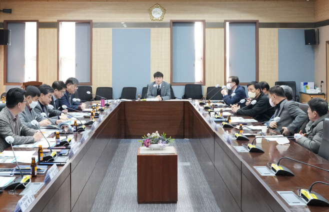 평택시의회, 고덕면 방축리 개발사업 현안 간담회 가져