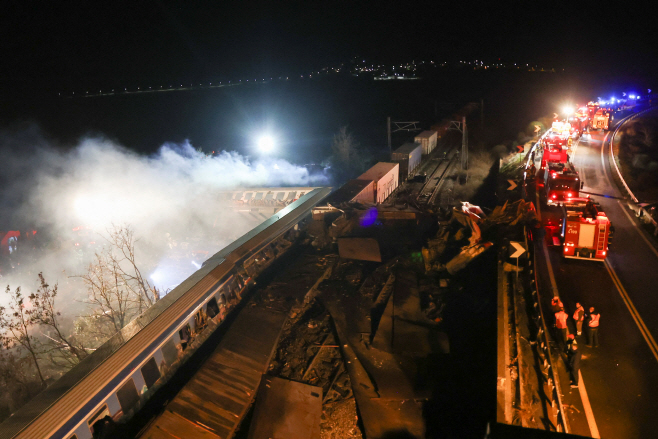 GREECE-TRAINS/CRASH