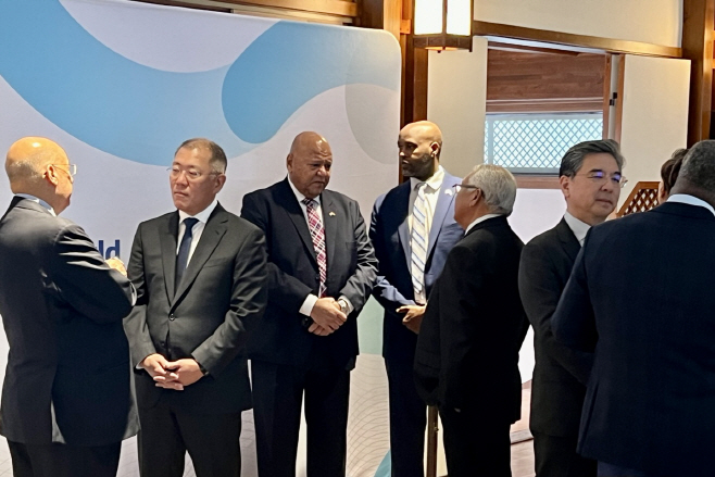 사진5)정의선 현대차그룹 회장 부산엑스포 지지 요청 (1)