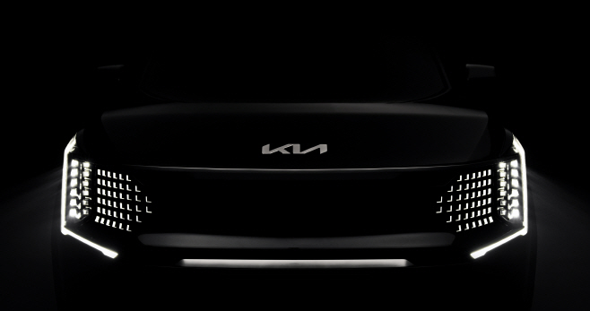 (사진 1) 기아, The Kia EV9 티저 공개