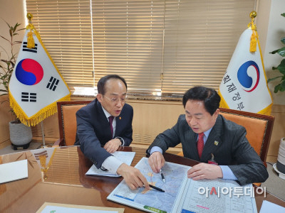 주광덕 남양주시장, 추경호 경제부총리