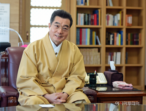 진각종 통리원장 도진정사 인터뷰