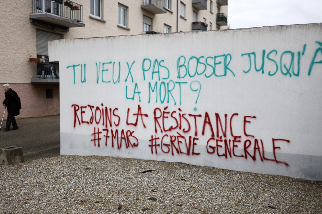 France Pension Protests