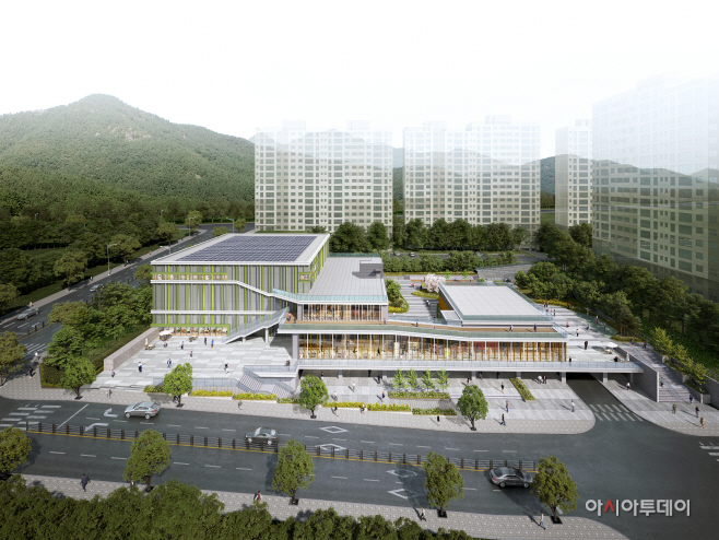 )평내 체육문화시설 조감도