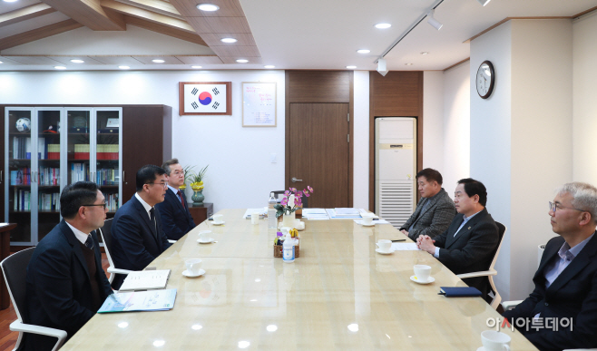 주광덕 남양주시장, LX 경기북부지역본부장과 간담회 가져