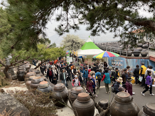 매화축제 인파