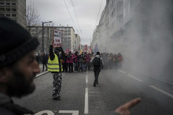 France Pension Protests