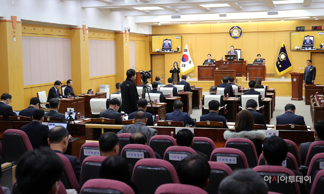 서산시의회, 제283회 임시회 개회