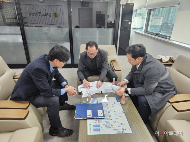 김완규 의원, 지하철 3호선 고양시 연장을 위해 정담회
